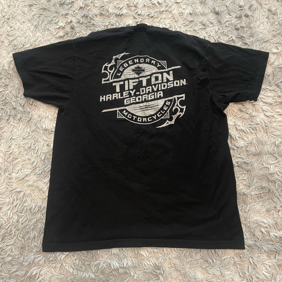 Harley Davidson Black‎ Crewneck T-Shirt - Picture 5 of 5